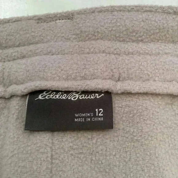 Women's Rainier Lined Pants Beige color Slightly Curvy Straight leg Size 12 - Picture 5 of 6